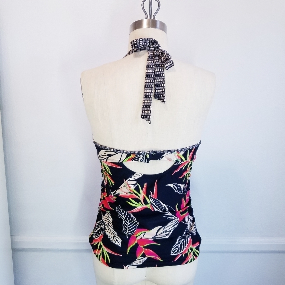 🌸 Athleta | Print Tankini  Swim Halter Top‎ - Picture 5 of 15